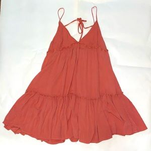 Coral dress Sise M